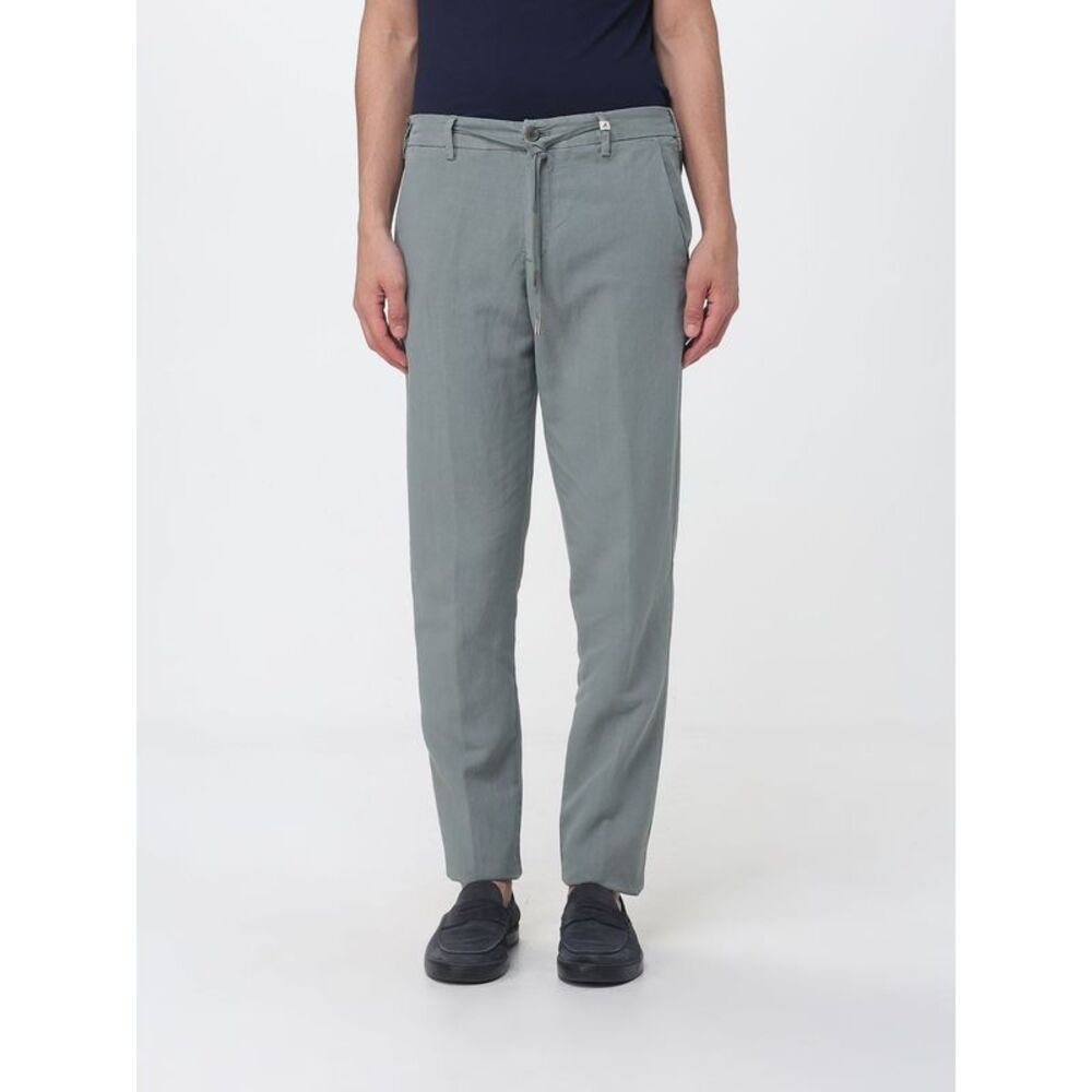 Myths Men Linen Blend Drawstring Trousers Pt Torino